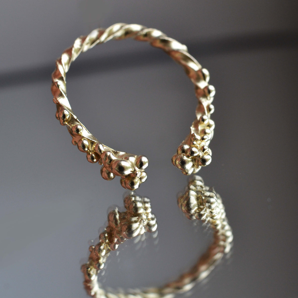 Gold bubble spiral 55-58