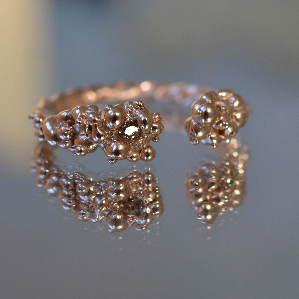 BUBBLES SPIRÁL rose gold 53-55