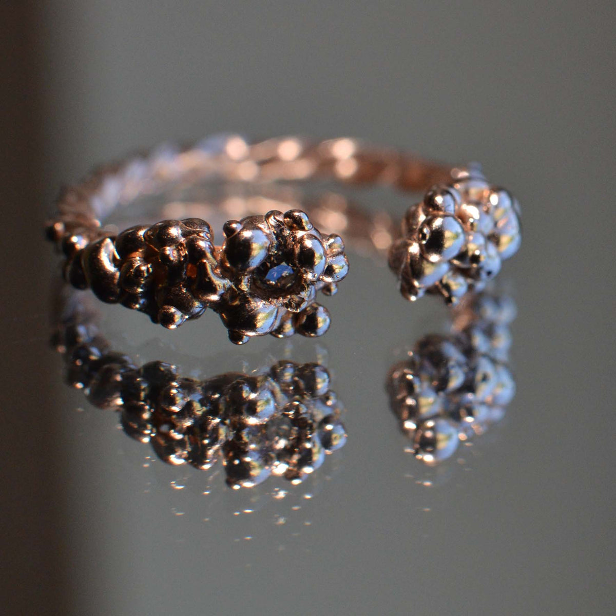 BUBBLES SPIRÁL rose gold 53-55
