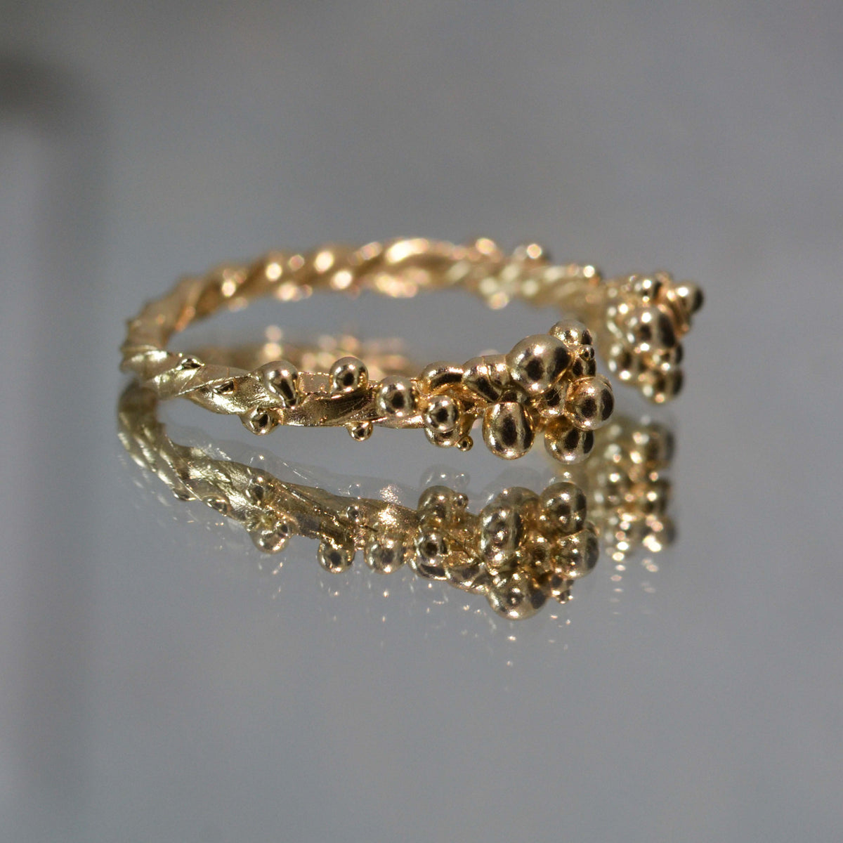 Gold bubble spiral 55-58