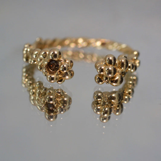 Gold bubble spiral 55-58