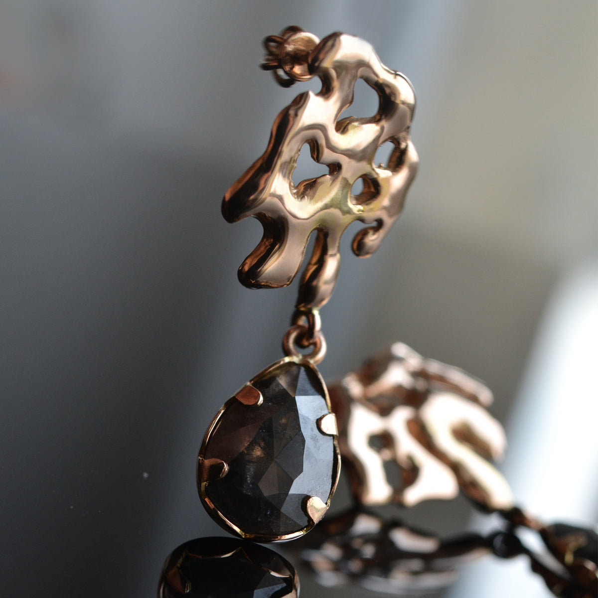 MONSTERA DIAMONDS rose gold