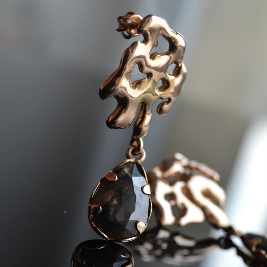 MONSTERA DIAMONDS rose gold